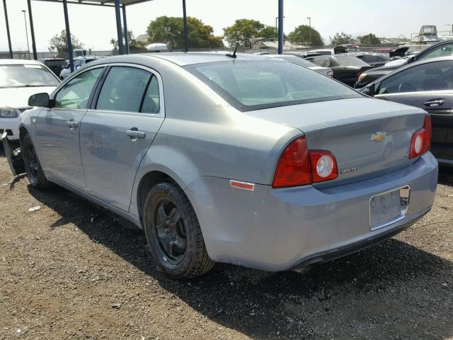 1G1ZG57BX8F235255 - 2008 CHEVROLET MALIBU LS BLUE photo 3