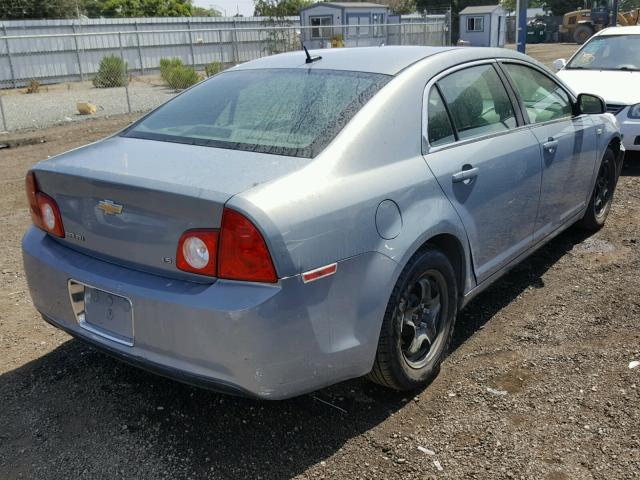 1G1ZG57BX8F235255 - 2008 CHEVROLET MALIBU LS BLUE photo 4