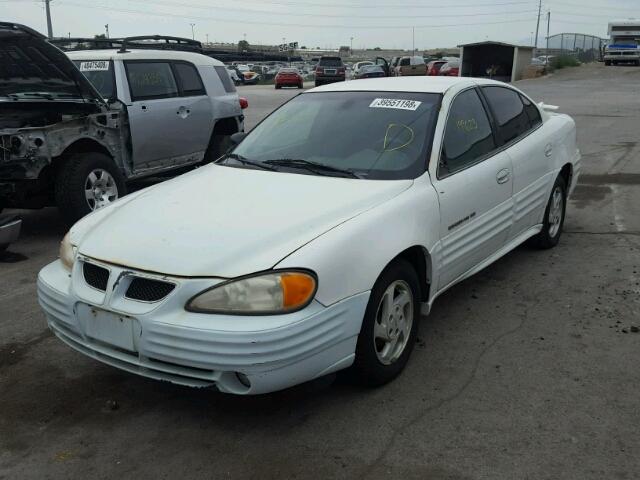 1G2NF52T4YC502565 - 2000 PONTIAC GRAND AM S Ağ foto 2