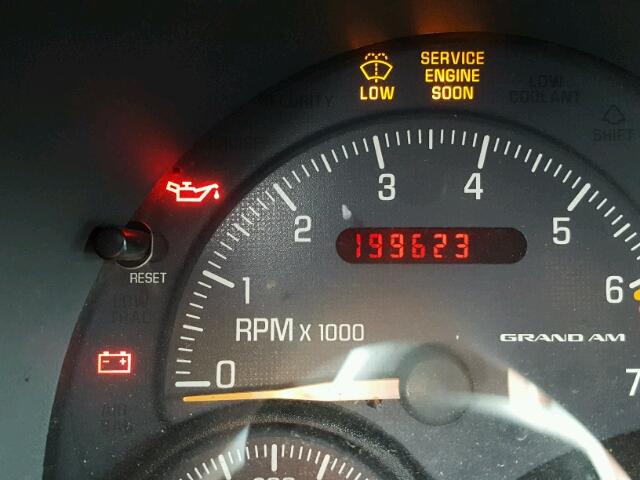 1G2NF52T4YC502565 - 2000 PONTIAC GRAND AM S Ağ foto 8