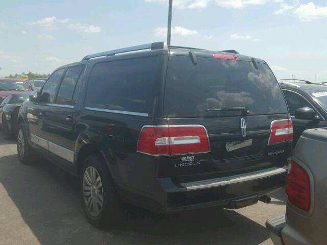 5LMFL27558LJ10298 - 2008 LINCOLN NAVIGATOR BLACK photo 3