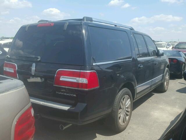 5LMFL27558LJ10298 - 2008 LINCOLN NAVIGATOR BLACK photo 4