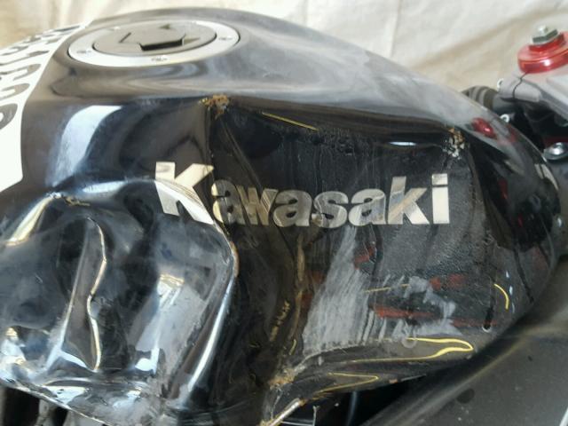 JKAZX4P128A040153 - 2008 KAWASAKI ZX600 P BLACK photo 9