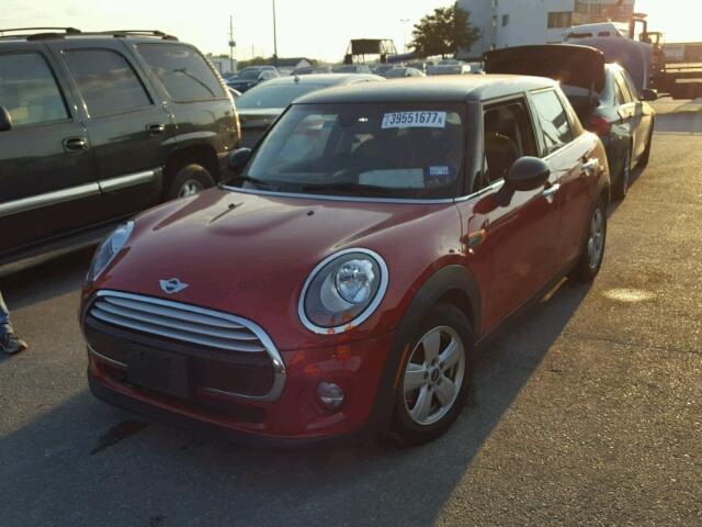 WMWXS5C53FT829744 - 2015 MINI COOPER RED photo 2