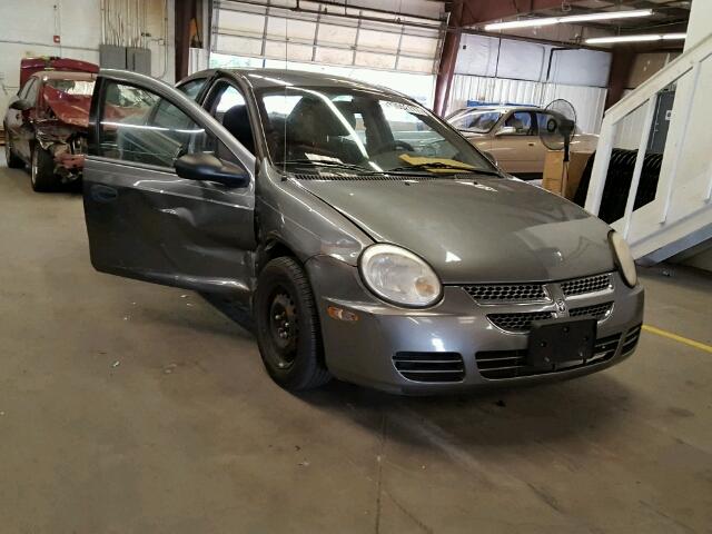 1B3ES26CX5D238369 - 2005 DODGE NEON BASE GRAY photo 1