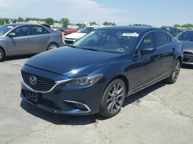 JM1GJ1W59G1438024 - 2016 MAZDA 6 GRAND TO BLUE photo 2