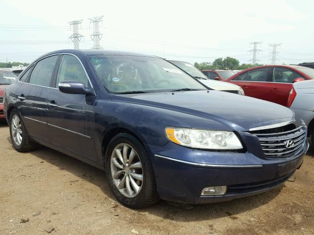 KMHFC46F38A273939 - 2008 HYUNDAI AZERA SE BLUE photo 1