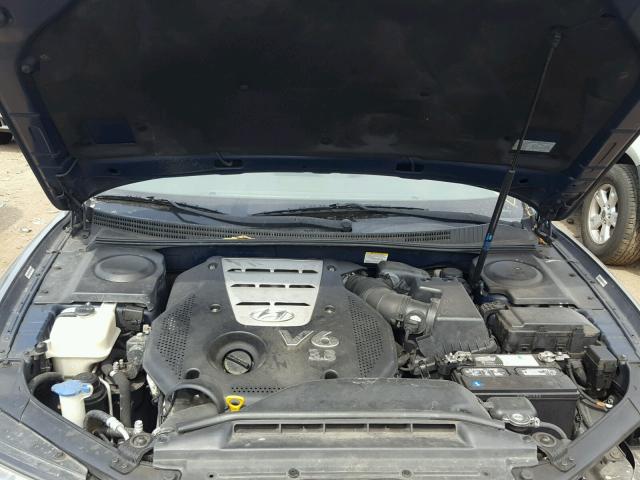 KMHFC46F38A273939 - 2008 HYUNDAI AZERA SE BLUE photo 7