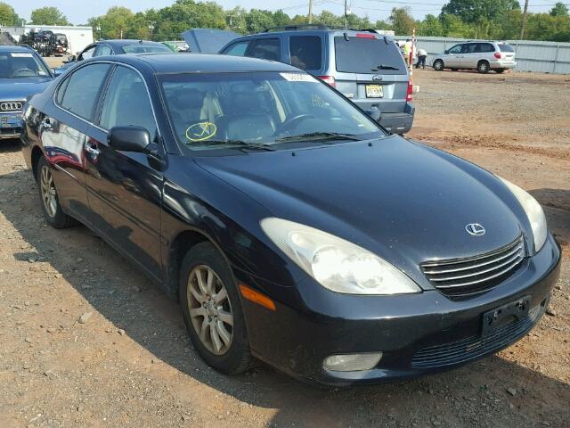 JTHBF30G730120614 - 2003 LEXUS ES 300 BLACK photo 1