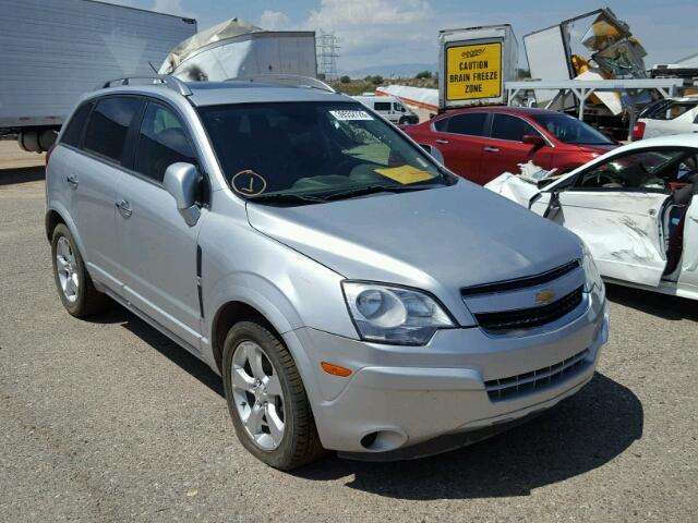 3GNAL4EK1ES547170 - 2014 CHEVROLET CAPTIVA LT SILVER photo 1