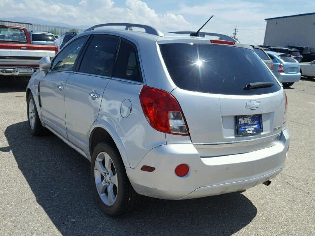 3GNAL4EK1ES547170 - 2014 CHEVROLET CAPTIVA LT SILVER photo 3