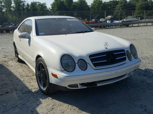 WDBLJ70G32F199446 - 2002 MERCEDES-BENZ CLK 430 WHITE photo 1