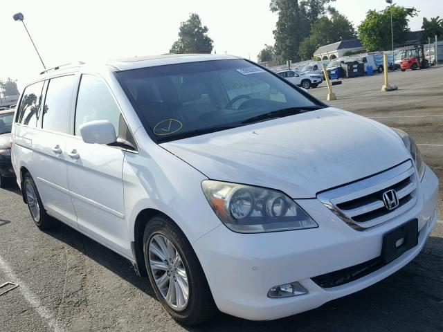 5FNRL38876B021349 - 2006 HONDA ODYSSEY TO WHITE photo 1