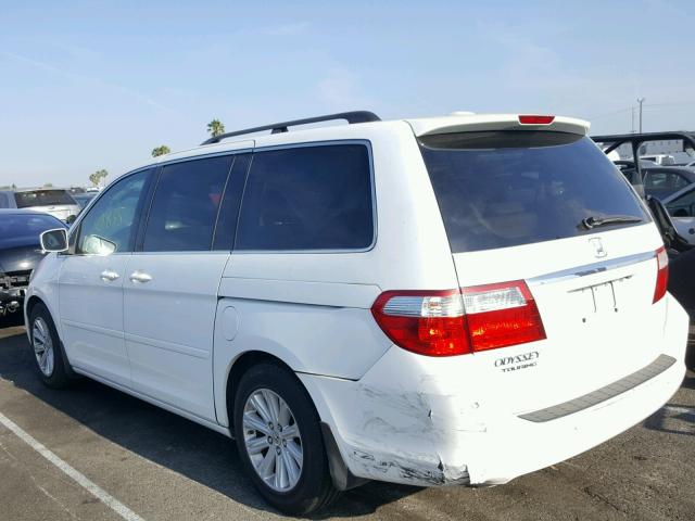 5FNRL38876B021349 - 2006 HONDA ODYSSEY TO WHITE photo 3