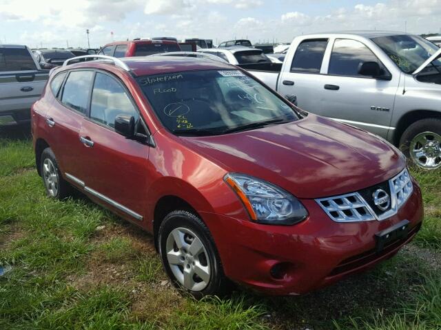 JN8AS5MT1EW104828 - 2014 NISSAN ROGUE SELE RED photo 1