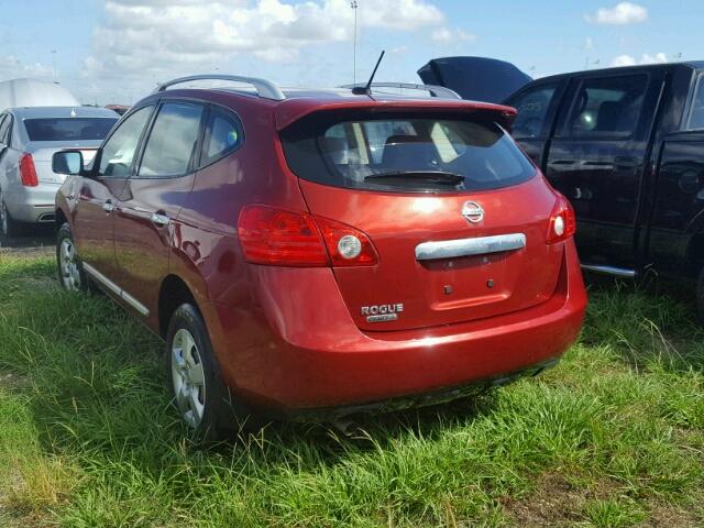 JN8AS5MT1EW104828 - 2014 NISSAN ROGUE SELE RED photo 3