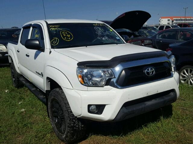 3TMJU4GN2FM182811 - 2015 TOYOTA TACOMA WHITE photo 1