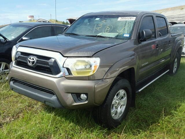 5TFJU4GN1CX017466 - 2012 TOYOTA TACOMA CHARCOAL photo 2