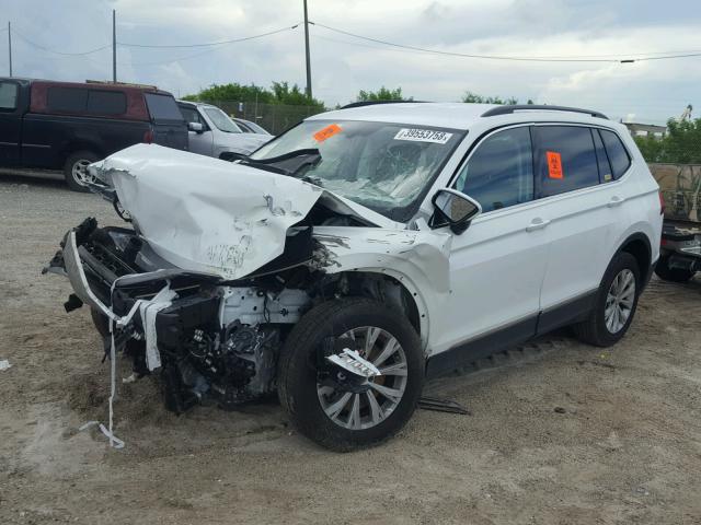 3VV3B7AX6JM020846 - 2018 VOLKSWAGEN TIGUAN SE Weiß Foto 2