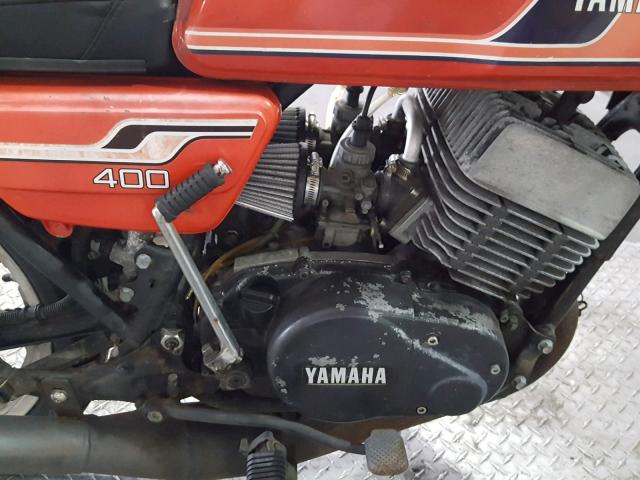 1A1306407 - 1977 YAMAHA MOTORCYCLE ORANGE photo 7