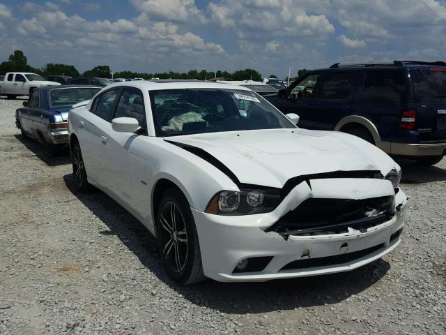 2C3CDXDT3EH114788 - 2014 DODGE CHARGER R/ WHITE photo 1