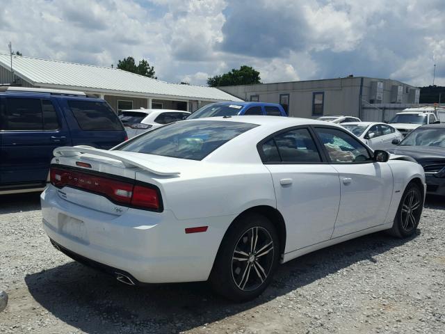 2C3CDXDT3EH114788 - 2014 DODGE CHARGER R/ WHITE photo 4