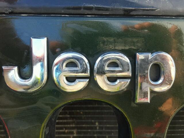 1J4BA3H10BL591401 - 2011 JEEP WRANGLER U GREEN photo 9