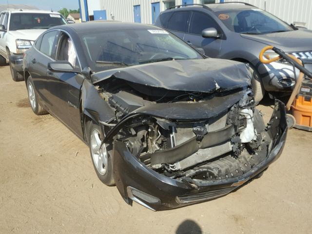 1G1ZB5ST1GF352218 - 2016 CHEVROLET MALIBU LS შავი ფოტო 1