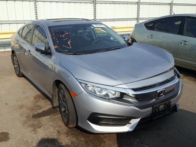 19XFC2F75GE038813 - 2016 HONDA CIVIC SILVER photo 1