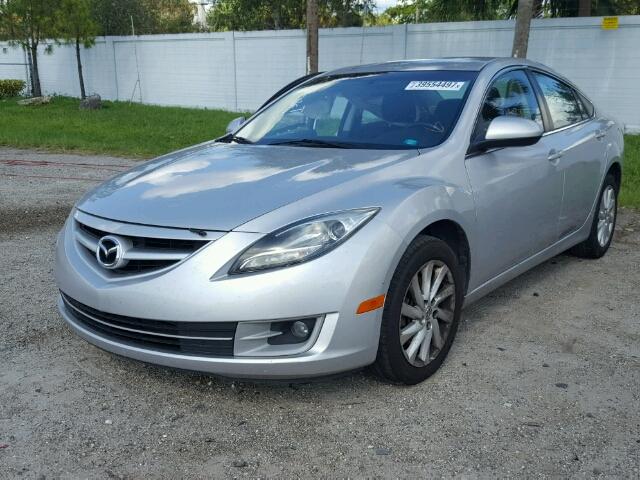 1YVHZ8DH4C5M37489 - 2012 MAZDA 6 I GRAY photo 2