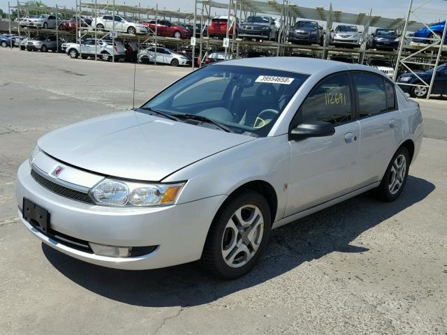 1G8AL52F73Z147176 - 2003 SATURN ION LEVEL SILVER photo 2
