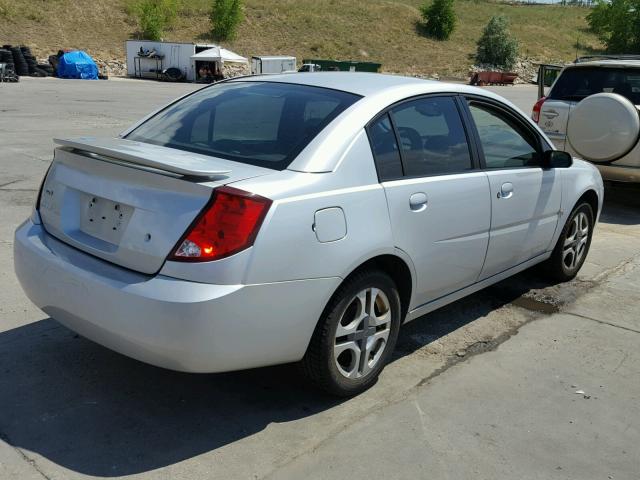 1G8AL52F73Z147176 - 2003 SATURN ION LEVEL SILVER photo 4