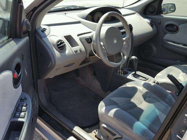 1G8AL52F73Z147176 - 2003 SATURN ION LEVEL SILVER photo 9