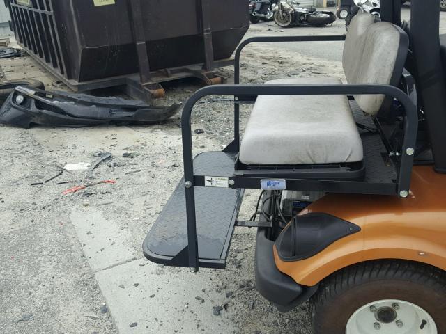 JW2301598 - 2010 CABIN TRAILER GOLF CART ORANGE photo 6