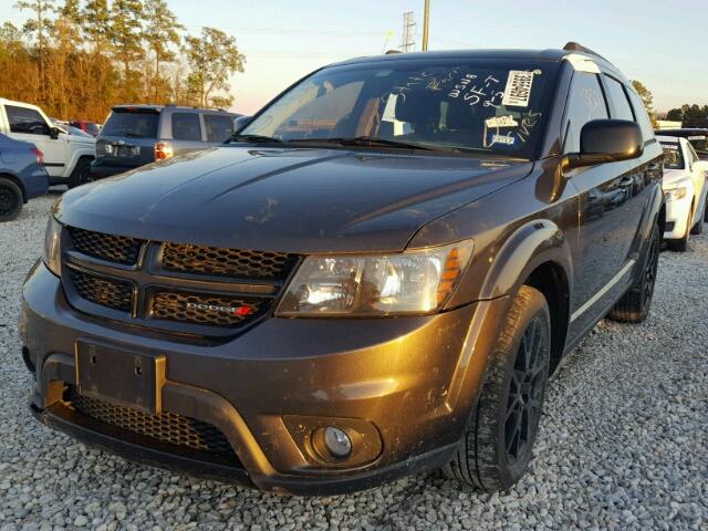 3C4PDCBB3FT746943 - 2015 DODGE JOURNEY SX GRAY photo 2