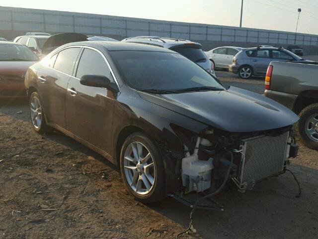 1N4AA5AP9EC494798 - 2014 NISSAN MAXIMA S BROWN photo 1