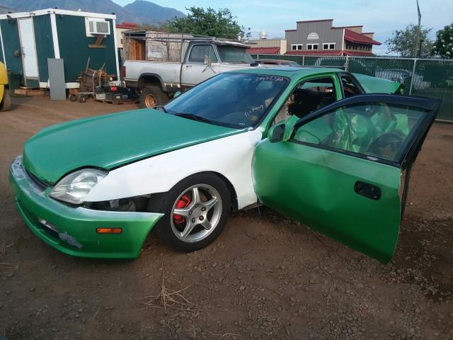 JHMBB6157VC005703 - 1997 HONDA PRELUDE SH GREEN photo 2