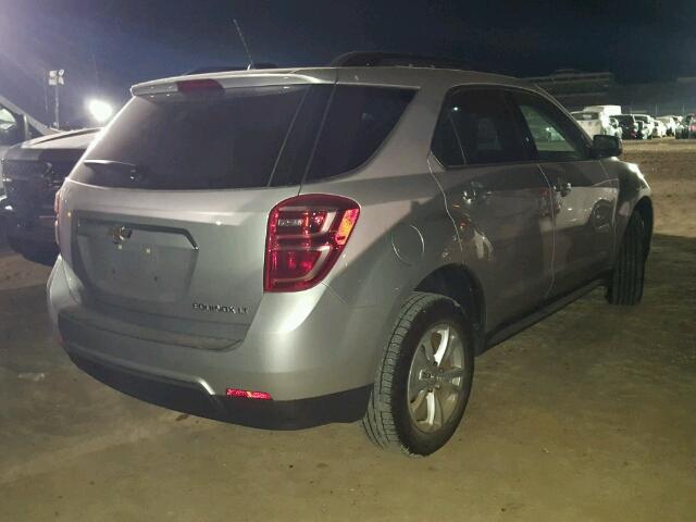 2GNALCEK7G1167923 - 2016 CHEVROLET EQUINOX SILVER photo 4