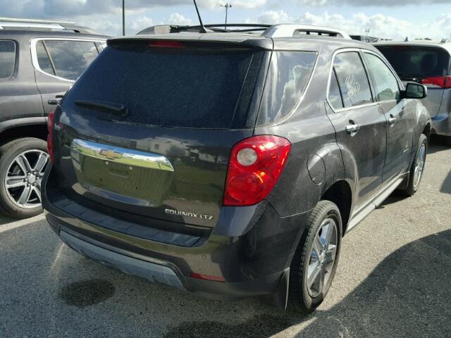 2GNALDEK9E6108524 - 2014 CHEVROLET EQUINOX LT BLACK photo 4