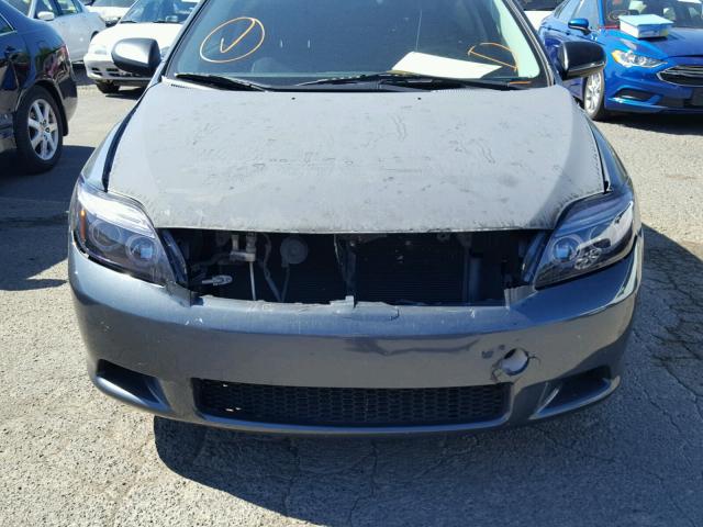 JTKDE177660074018 - 2006 TOYOTA SCION TC 灰色 照片 9