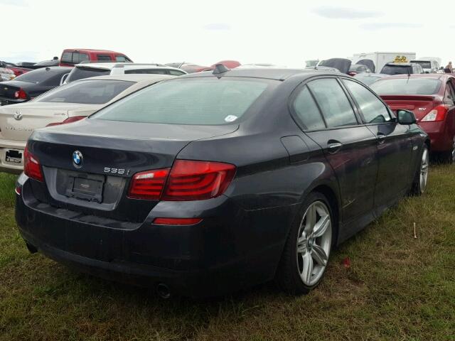 WBAFR7C59DC829554 - 2013 BMW 535 I CHARCOAL photo 4