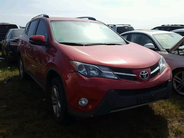 2T3WFREV1FW212508 - 2015 TOYOTA RAV4 XLE RED photo 1