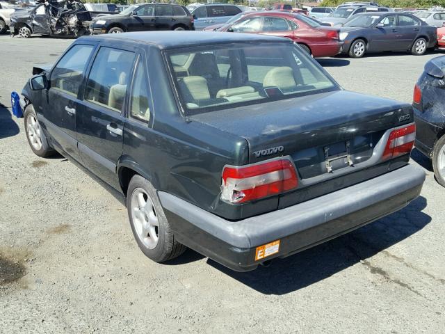 YV1LS5543T1325802 - 1996 VOLVO 850 BASE GREEN photo 3