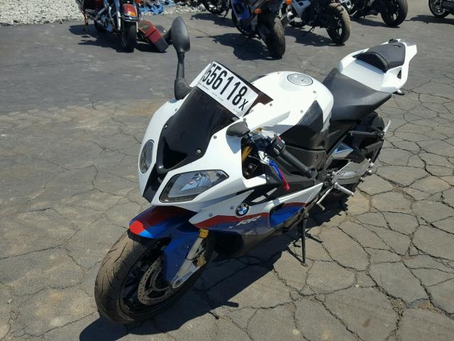 WB1051704BZV42520 - 2011 BMW S 1000 RR WHITE photo 2