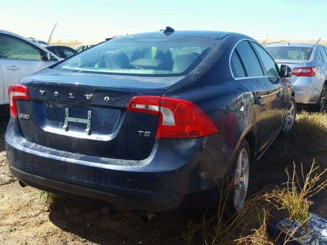 YV1622FS0C2035116 - 2012 VOLVO S60 BLUE photo 4