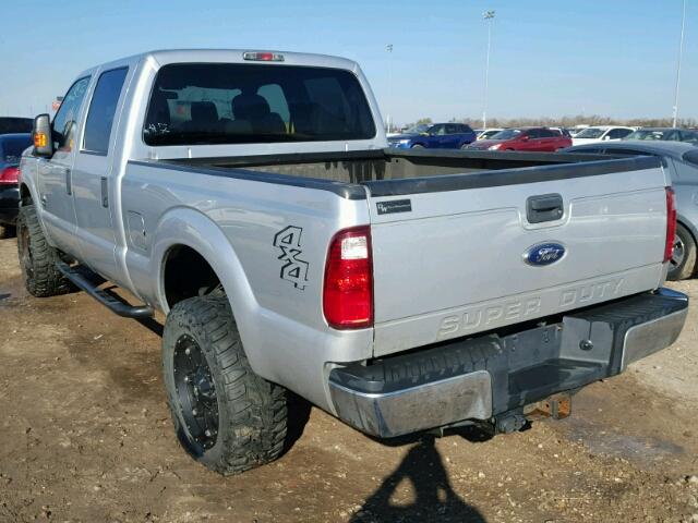 1FT7W2BT5FEB36121 - 2015 FORD F250 SUPER SILVER photo 3