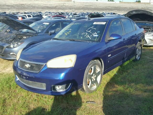 1G1ZW53126F187733 - 2006 CHEVROLET MALIBU SS 蓝色 照片 2