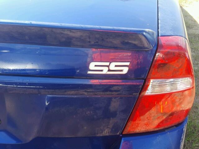 1G1ZW53126F187733 - 2006 CHEVROLET MALIBU SS 蓝色 照片 9