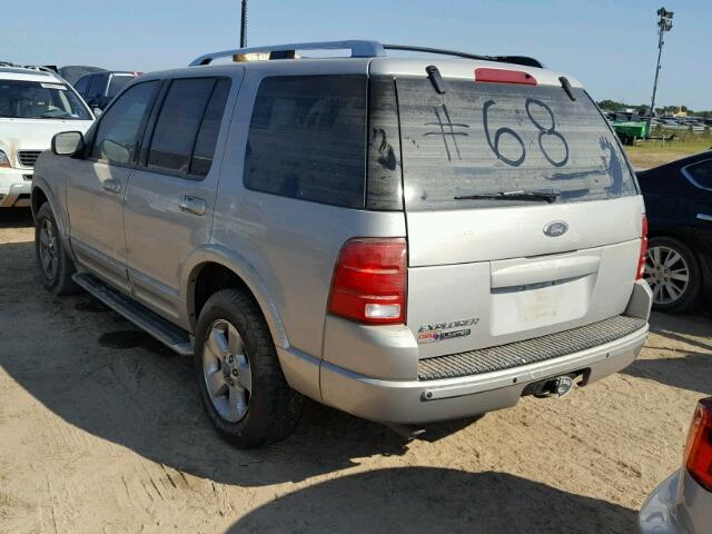 1FMZU65K33ZA87526 - 2003 FORD EXPLORER SILVER photo 3