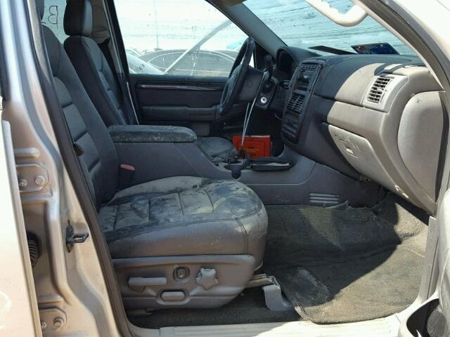 1FMZU65K33ZA87526 - 2003 FORD EXPLORER SILVER photo 5